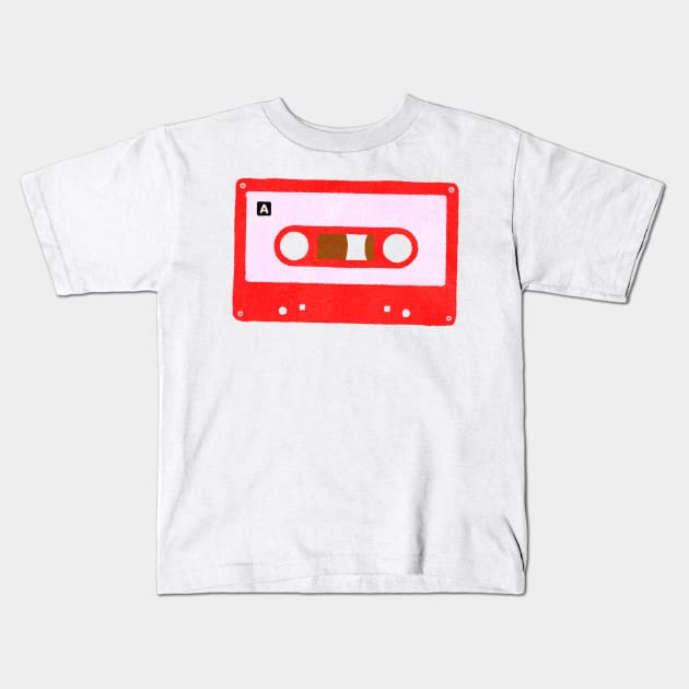 Mix Tape Kids T-Shirt by Surplusweird